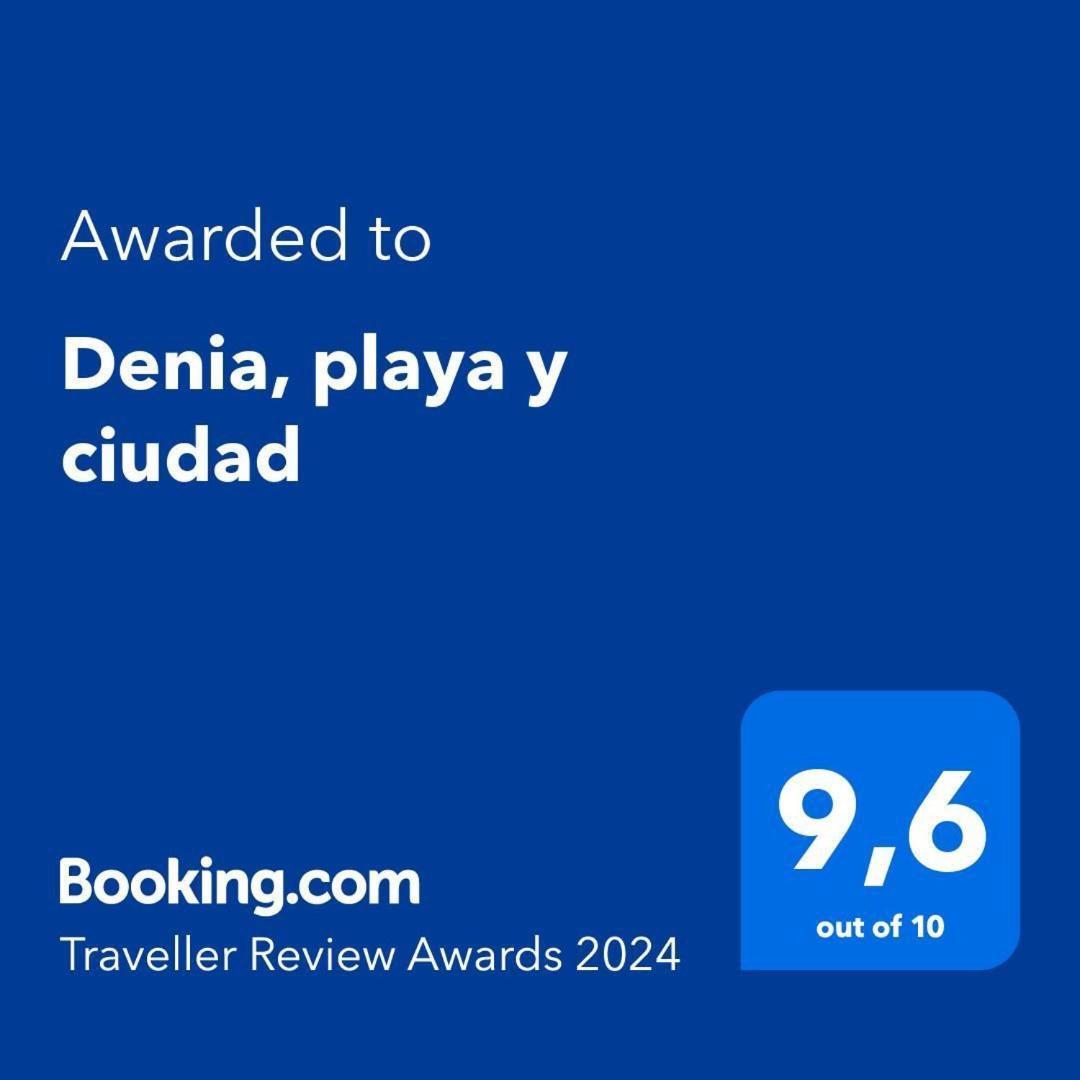 Apartamento Denia, playa y ciudad Exterior foto